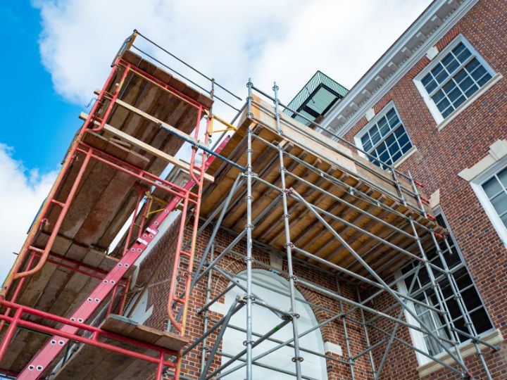 rent scaffolding Regent's Park